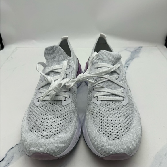 Nike Women’s Epic React Flyknit Pink Foam Sz. 10.5 - Picture 3 of 7